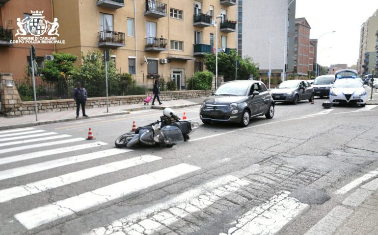 Incidente via Emilia Polizia municipale