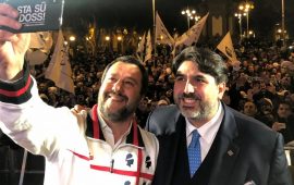 Matteo Salvini e Christian Solinas