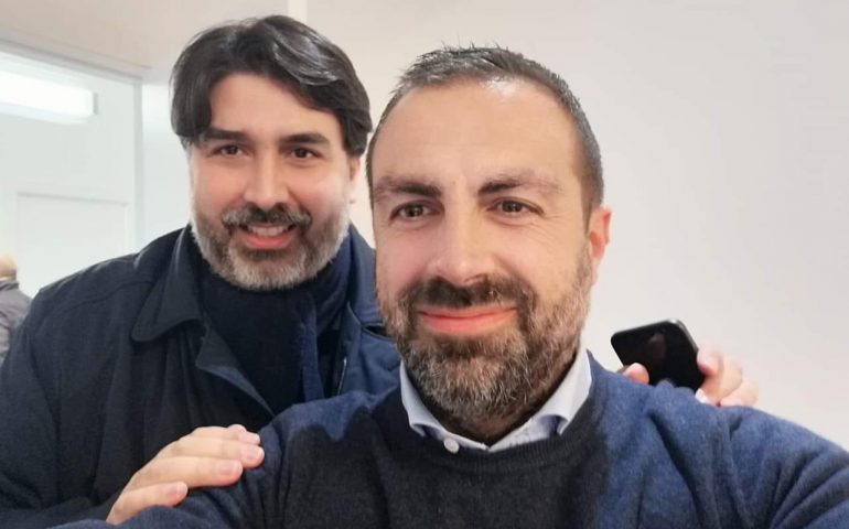 Michele Pais con Christian Solinas