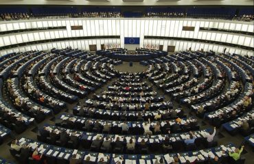 Parlamento Europeo riunito a Strasburgo