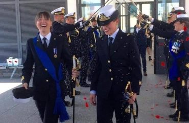Rosa Maria e Lorella della Marina Militare si uniscono civilmente - Foto I Sentinelli di Milano