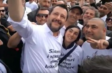 Salvini selfie pastori