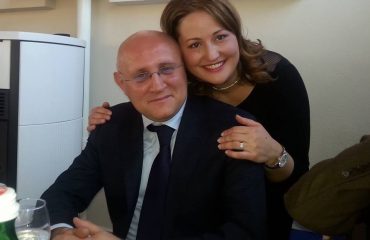 Vincenzo Di Gennaro con la compagna Stefania Gualano