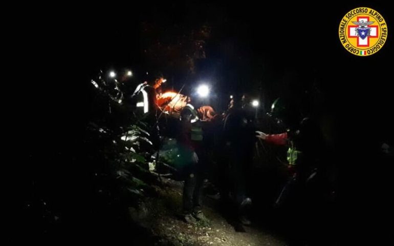 Urzulei, turista cade a Gorroppu e viene soccorsa nella notte