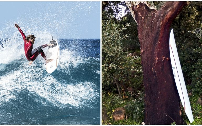 Sughero della Gallura e polistirene di Ottana: nascono in Sardegna le nuove tavole da surf eco-friendly