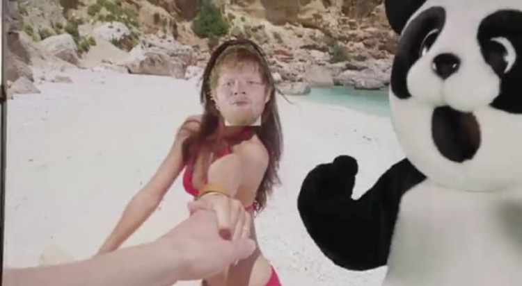 (VIDEO) Nel nuovo video di “I Don’t Care”, Ed Sheeran è photoshoppato in Sardegna