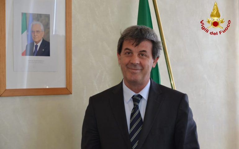 Francesco Orrù comandante dei Vigili del Fuoco di Cagliari