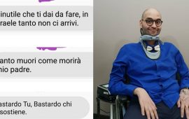 Insulti sui social a Paolo Palumbo evd