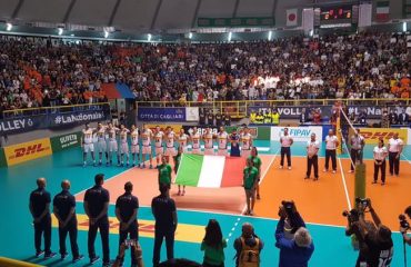 Italia -Giappone pallavolo - Foto di Francesca Ghirra