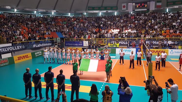 Italia -Giappone pallavolo - Foto di Francesca Ghirra