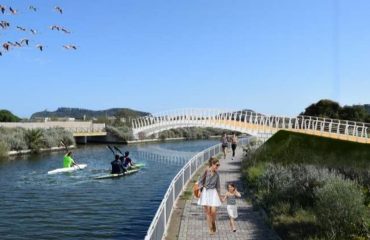 Ponte tra Molentargius e Monteurpinu