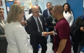 Sanità, l'assessore Nieddu visita gli ospedali del Sulcis