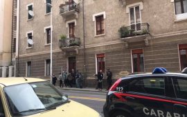 Sfratto in via Bacaredda - Foto Movimento di Lotta per la casa Casteddu