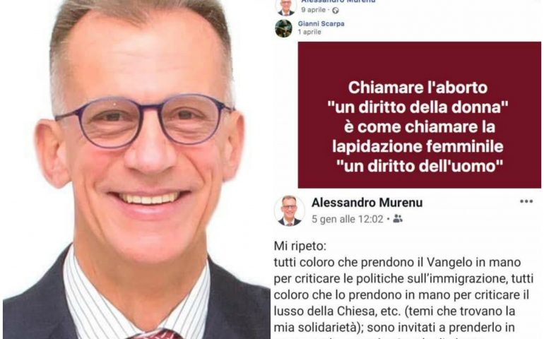 Cagliari: bufera sul candidato sindaco Murenu per i suoi post contro aborto e omosessuali