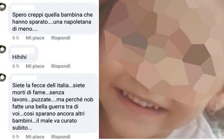 Orrore social: “tifoso” rossoblù augura la morte alla piccola Noemi dopo Napoli-Cagliari