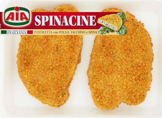 Spinacine e cotolette Aia ritirate dal mercato: potrebbero contenere «frammenti di plastica bianca»