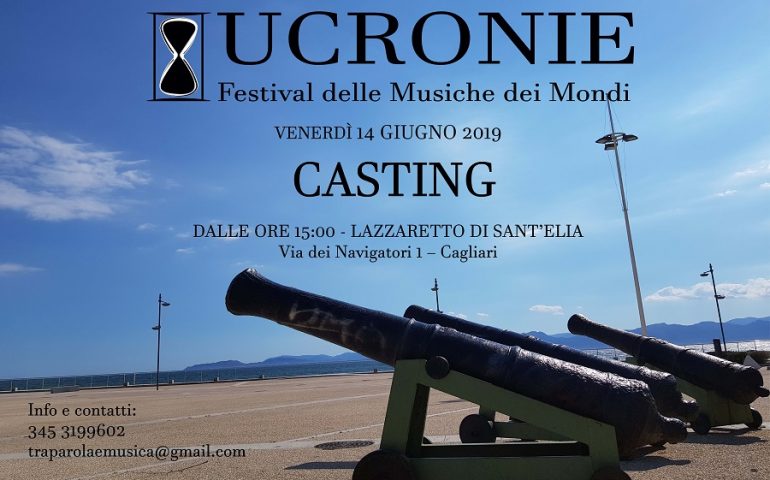 Cagliari: al via il casting per la terza edizione del Festival delle Musiche dei Mondi