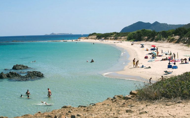 La spiaggia di Costa Rei