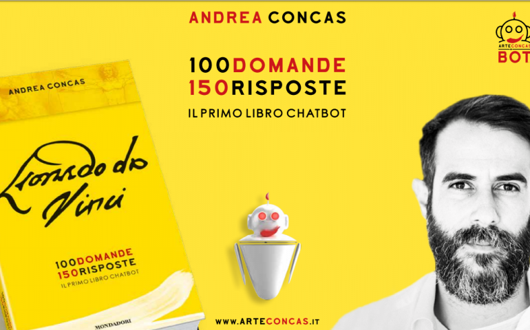 Nasce il primo chatbot, dall’idea di Andrea Concas un libro modernissimo su Leonardo