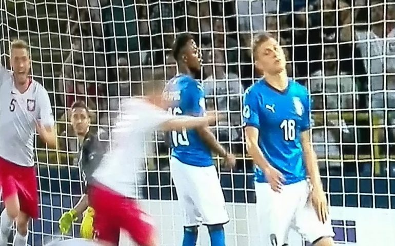 L’Italia Under 21 domina ma perde contro la Polonia