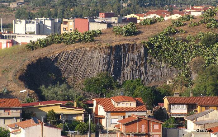 La cava dei Basalti Colonnari di Guspini