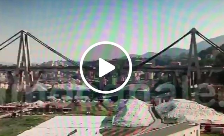Demolizione di Ponte Morandi a Genova