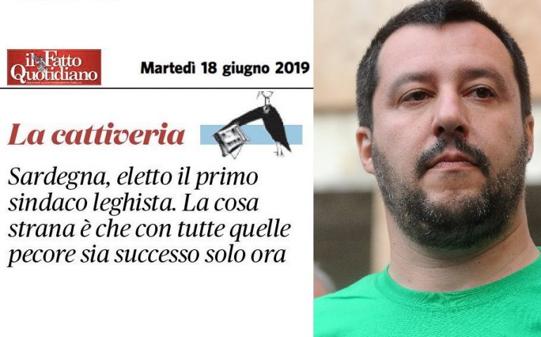 Salvini sulle elezioni in Sardegna