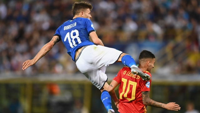 Barella in evidenza nell’Under 21 vittoriosa ieri sulla Spagna