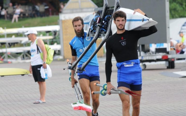 Stefano Oppo in grande evidenza nella Coppa del Mondo di canottaggio