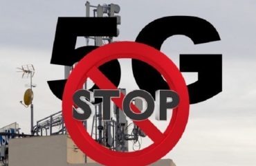 Flash mob a Cagliari per dire stop alle sperimentazioni 5g