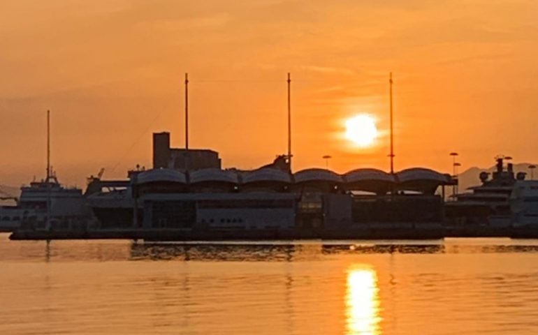 Tramonto a Cagliari