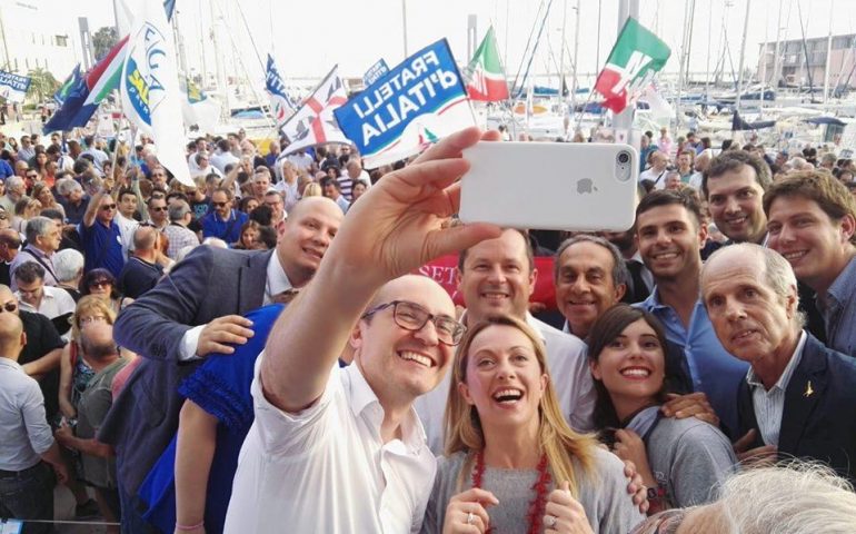 “Truzzu sarà il nuovo sindaco di Cagliari”. Giorgia Meloni chiude la campagna elettorale del centrodestra