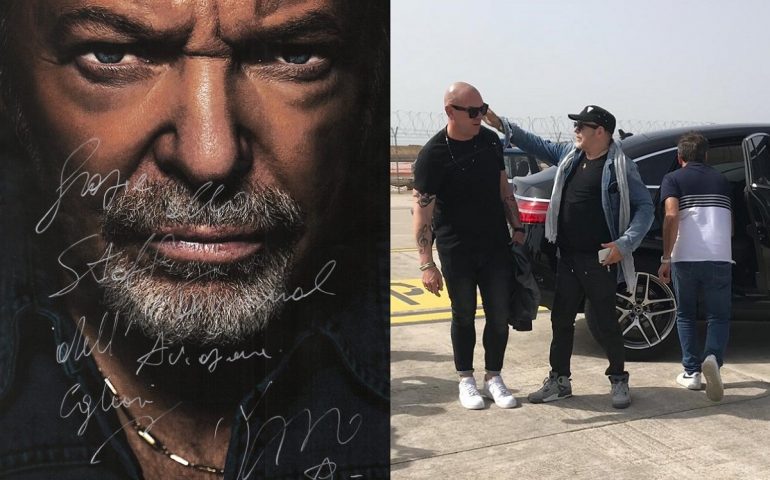 Vasco Rossi saluta la Sardegna e ringrazia i lavoratori dell’Aeroporto di Cagliari