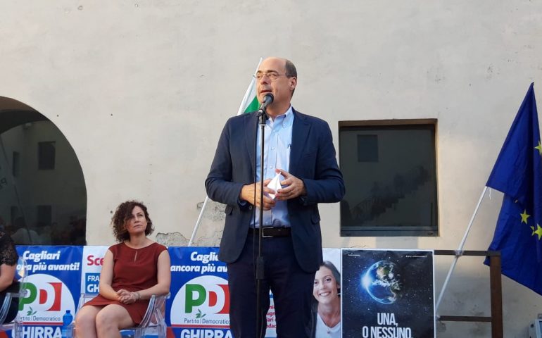 Zingaretti a Cagliari: “Difendete ciò che di buono è stato fatto”