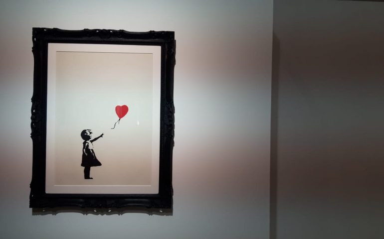 (FOTO) Banksy da oggi in mostra al Ghetto degli Ebrei. Le opere dell'artista 