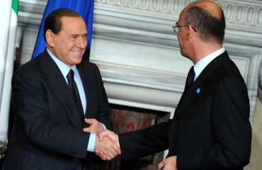 Silvio Berlusconi e Renato Soru