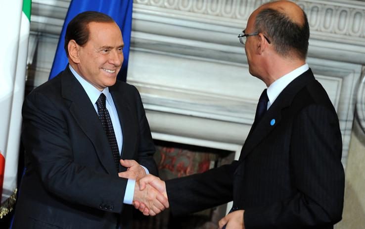 Silvio Berlusconi e Renato Soru