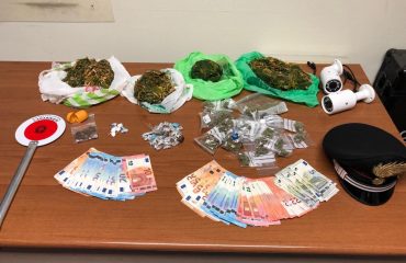 La droga sequestrata a Su Planu