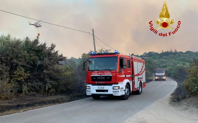 Tortolì: la situazione è sotto controllo, riaperta la strada per Orrì, nessun pericolo per gli ospiti dei campeggi