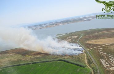 Incendio a Cabras