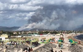 incendio a Maracalagonis