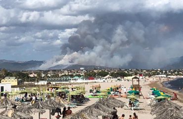 incendio a Maracalagonis