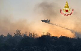 Roghi in Sardegna. La solidarietà dell'Anci alle comunità colpite dai devastanti incendi