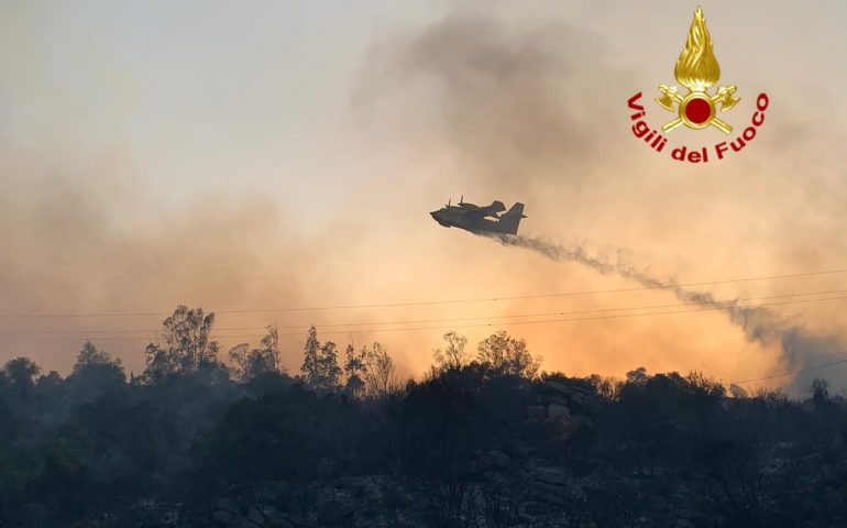 Roghi in Sardegna. La solidarietà dell'Anci alle comunità colpite dai devastanti incendi