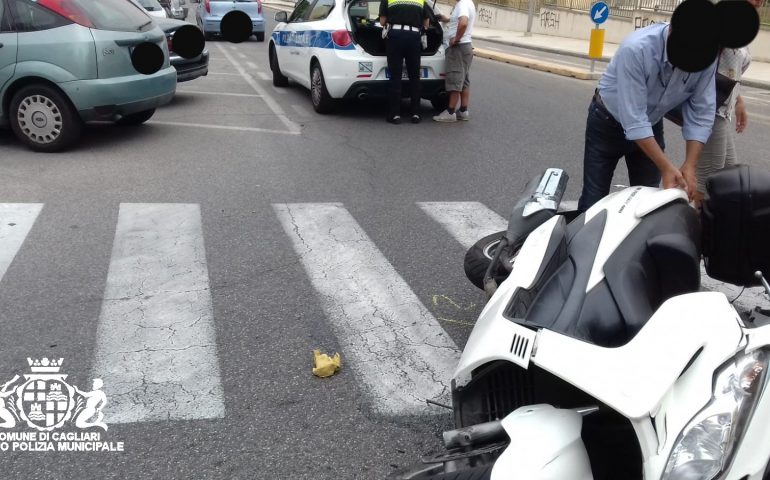 Scontro auto-scooter in via Cao di San Marco: ferito un 58enne