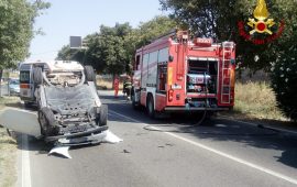 Incidente mortale a Selargius