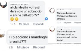 Gli insulti alla giornalista di Vistanet Stefania Lapenna