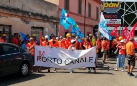 I lavoratori di Porto Canale