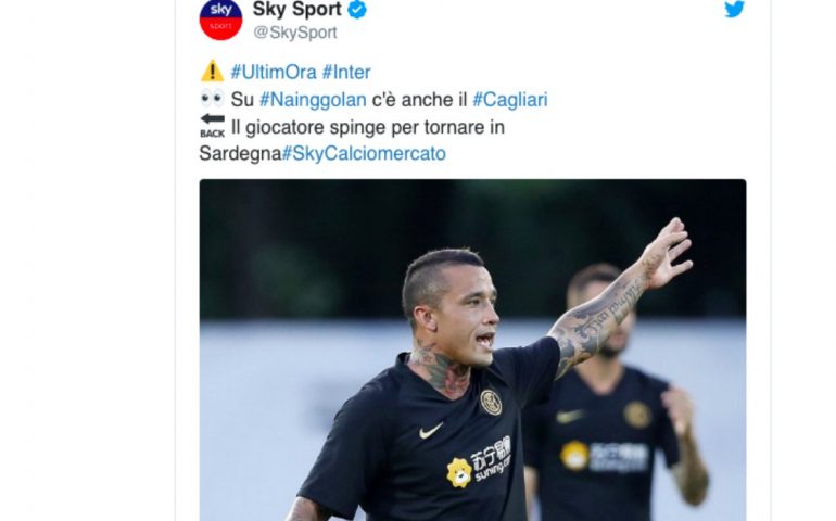 Clamoroso, Nainggolan vuole ritornare al Cagliari