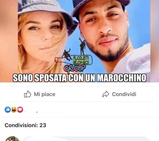 Due ragazzi, sarda lei marocchino lui, usati per un “meme” razzista, ma loro non sapevano nulla